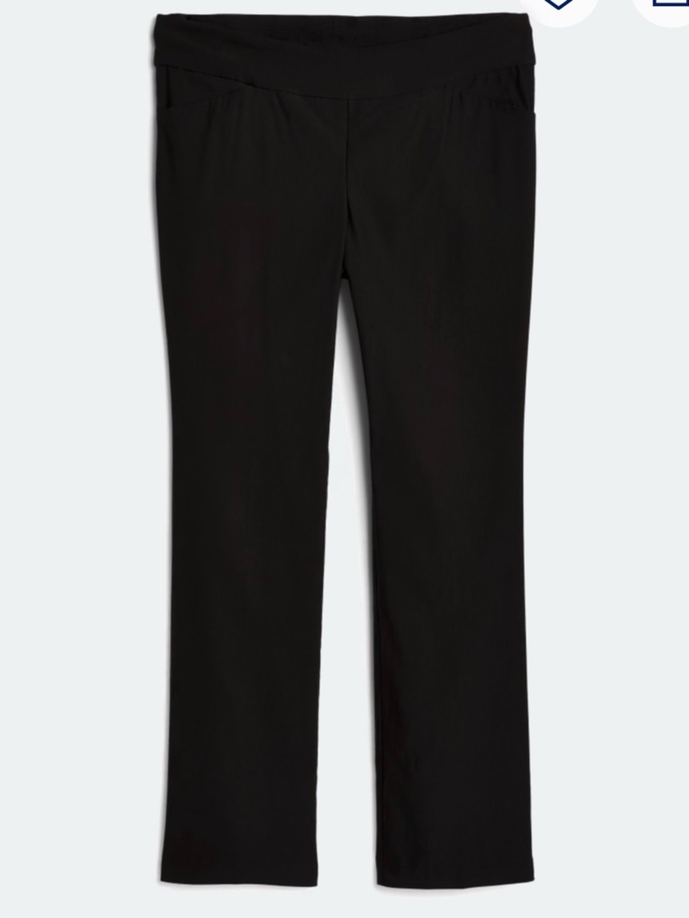 Tribal Black Pull-On Leggings with Branded Tags